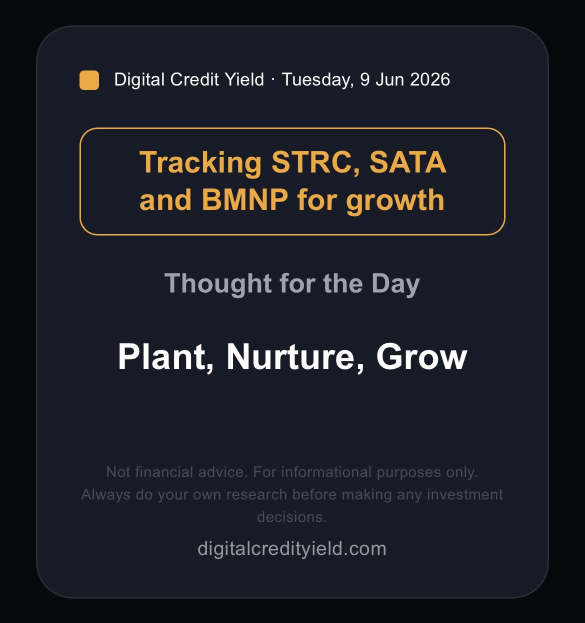 Plant, Nurture, Grow.