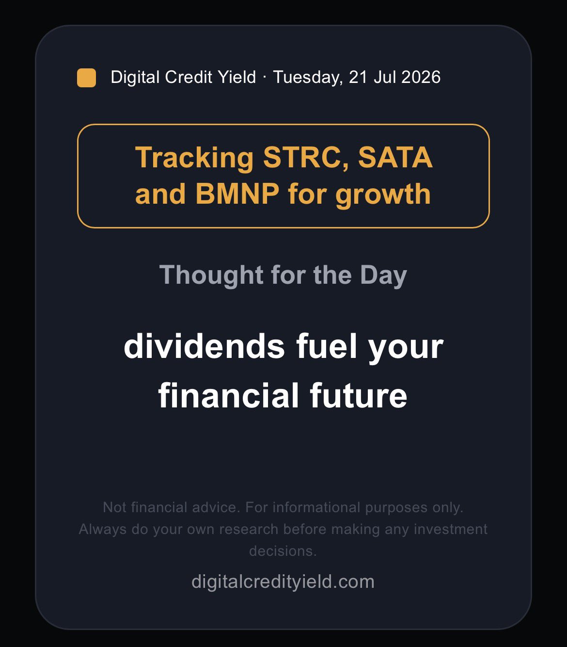 dividends fuel your financial future