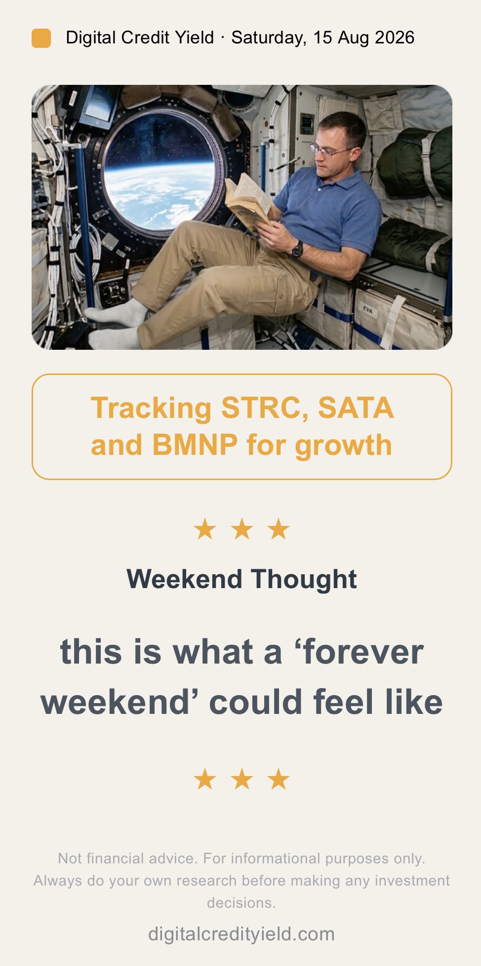 this is what a ‘forever weekend’ could feel like