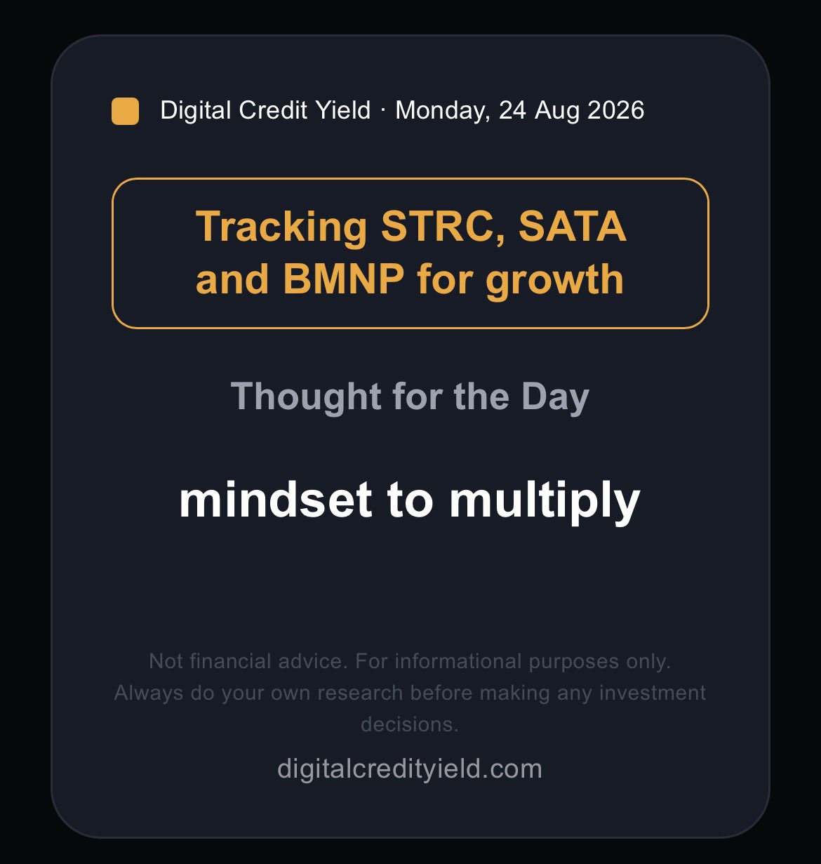 mindset to multiply
