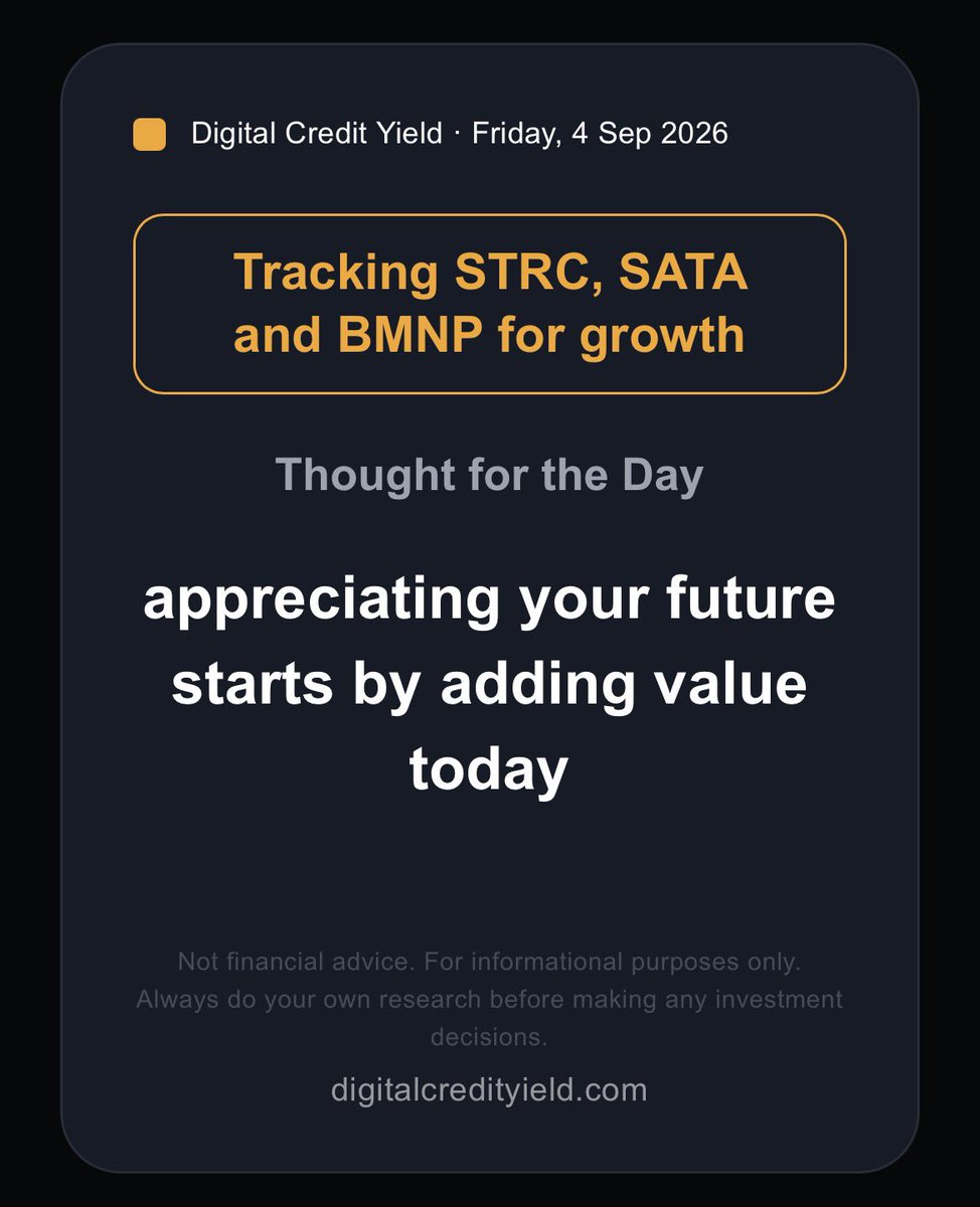 appreciating your future starts by adding value today