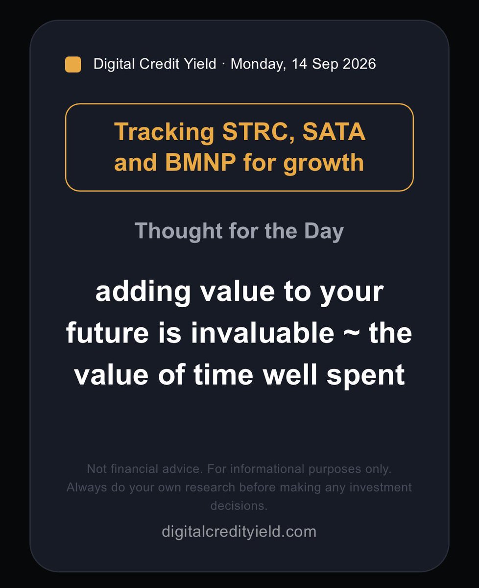 adding value to your future is invaluable ~ the value of time well spent