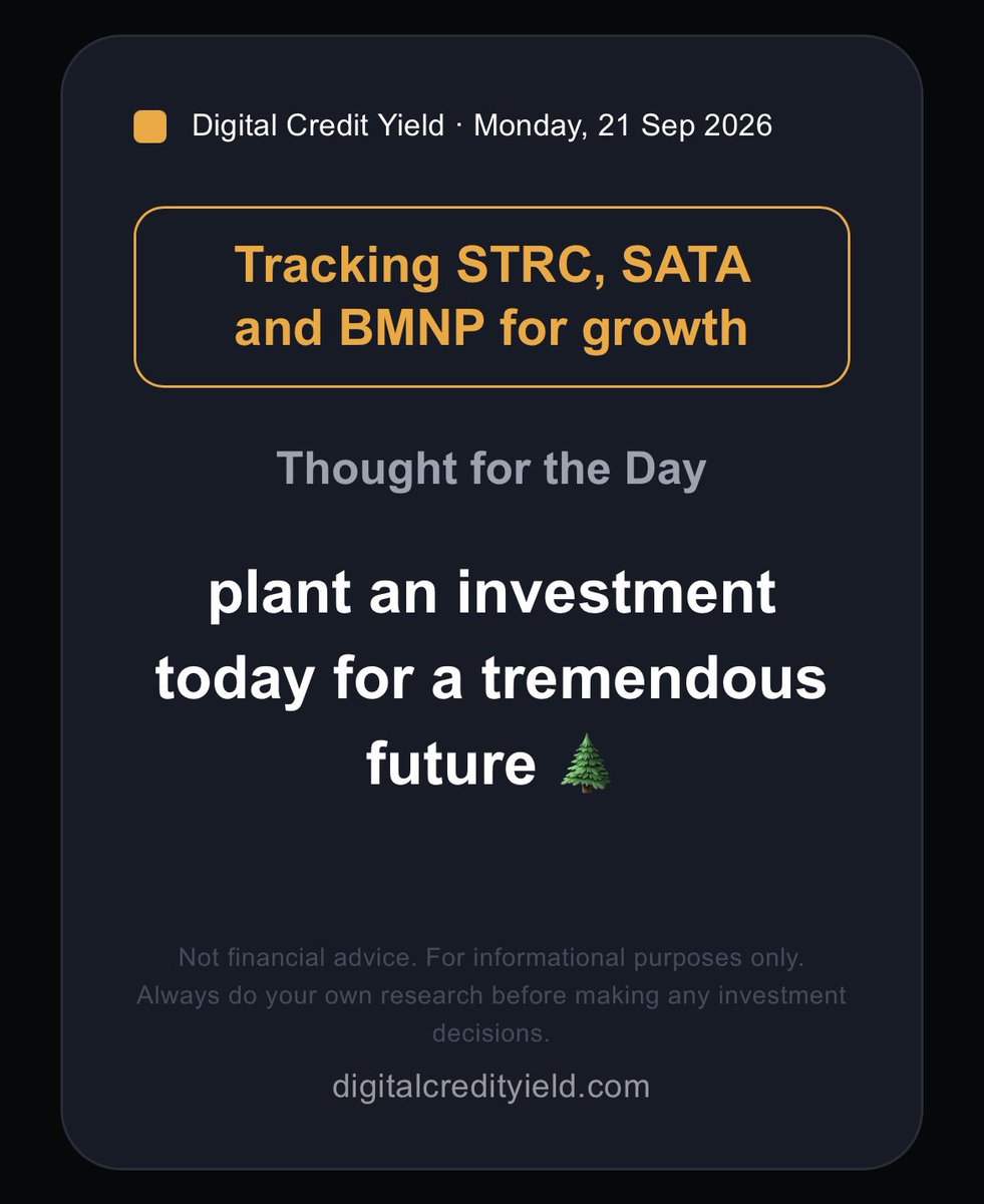 plant an investment today for a tremendous future 7